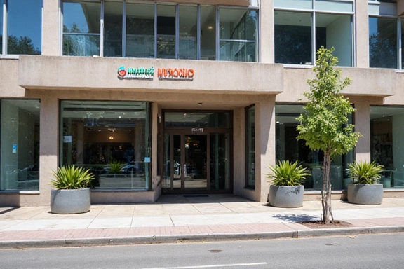 Fachada de la oficina de Nutrición México en Ciudad de México.